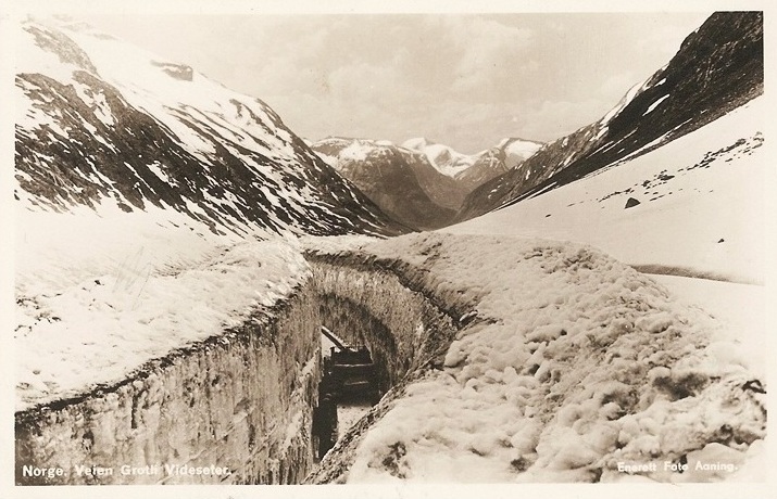 over Strynsfjellet 1936