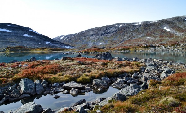 Vassvendtjønnene mot vest 28.09.15