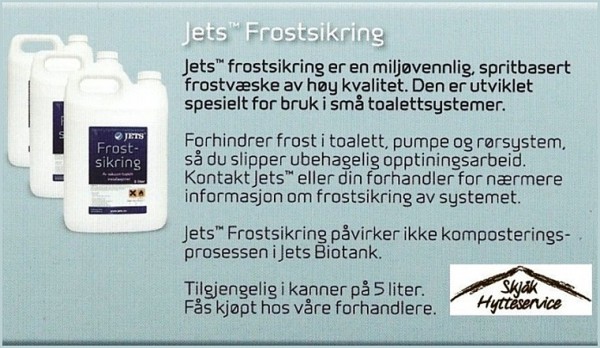 frostvæske jets