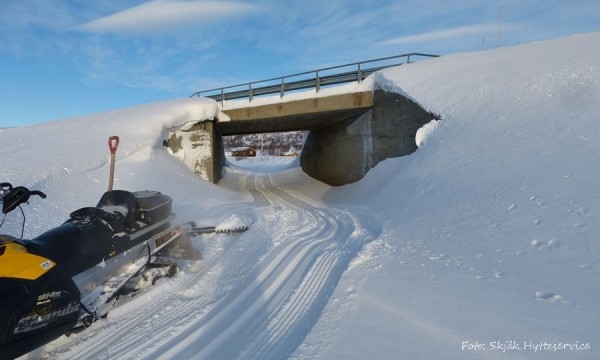 skiløype under rv15