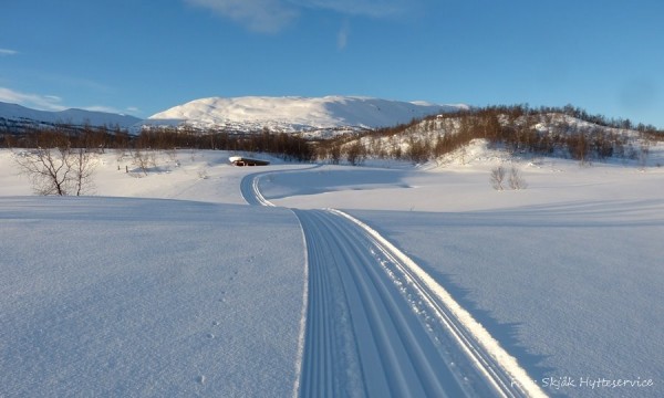 skiløype ved grotlivatnet