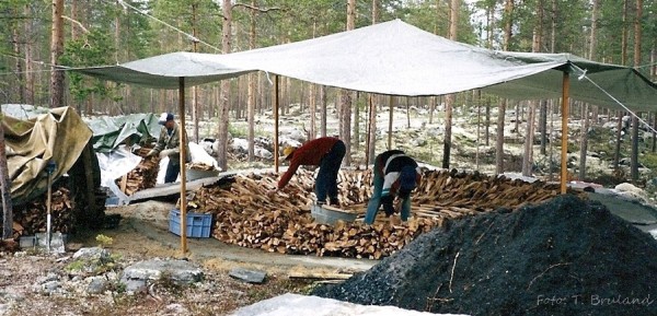 tjærebrenning mile 14