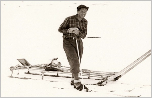 transport Ola-Bu Hamsedalen Ola Brustugun 19. juni 1955