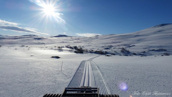 skiløype grotli heillstuguvatnet